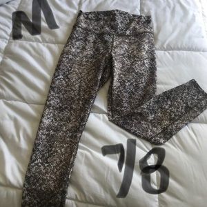 Fabletics high waisted power hold 7/8 leggings